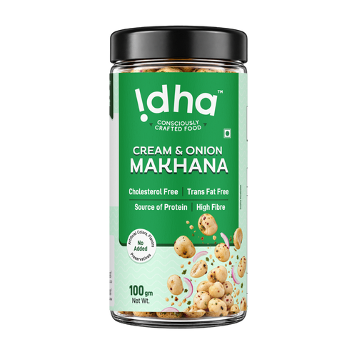 Cream & Onion Makhana (100 gm)