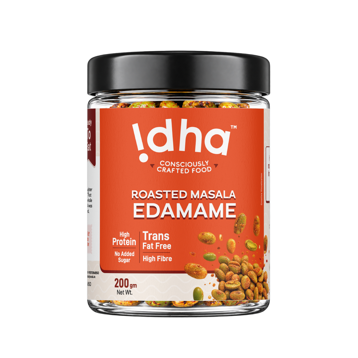 Roasted Masala Edamame (200 gm)