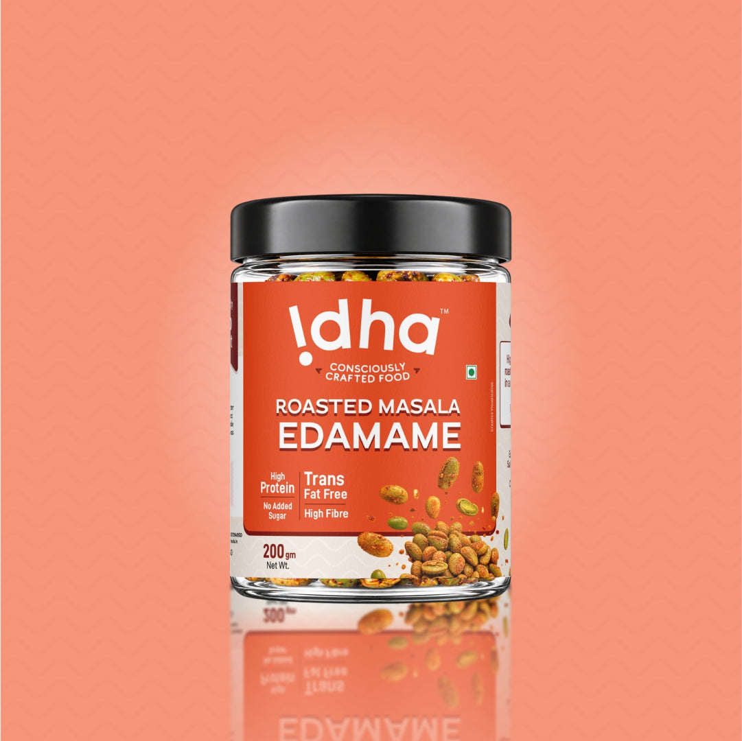 Roasted Masala Edamame (200 gm)